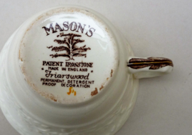 Masons Ironstone Friarswood theekop met schotel