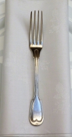 Franche and Frenais Chinon dessert fork with initials J and B