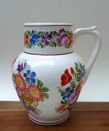 Chodovia Folk Art handbeschilderde bloemen vaas