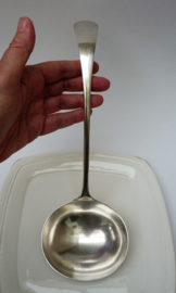 Wardonia Plate Sheffield silver plated soup ladle