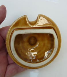 Majolica jampot met deksel
