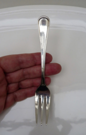Williams and Roberts Windsor silver plated dessert cake fork - set of five