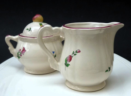 K & G Luneville Old Strasbourg faience roomstel 19e eeuw