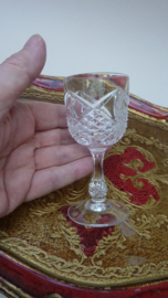 Cristal d'Arques Durand kristallen likeurglazen Palais