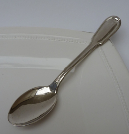 Silver plated Chinon Rocaille Shell coffee spoons