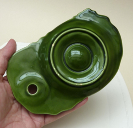 Faience eierdop Kip