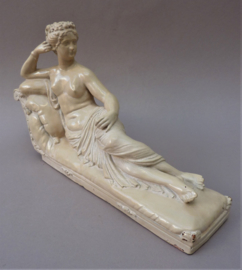 Vintage pottery statuette of Aphrodite