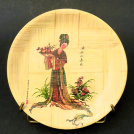 Chinese decoratieve bamboe bordjes