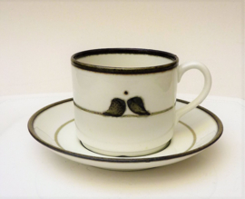Rorstrand Nordica cup with saucer
