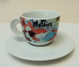 Ancap Edizione Espresso Dream Islands 1998 kop en schotel Maldive