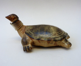 Japans pottery schildpad kruikje