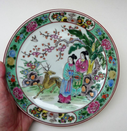 Japanese Taisho Yamatoku Tezuka plate