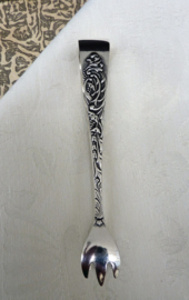 H Hooijkaas silver plated sugar tongs