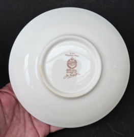 Minton Haddon Hall groen theekop met schotel