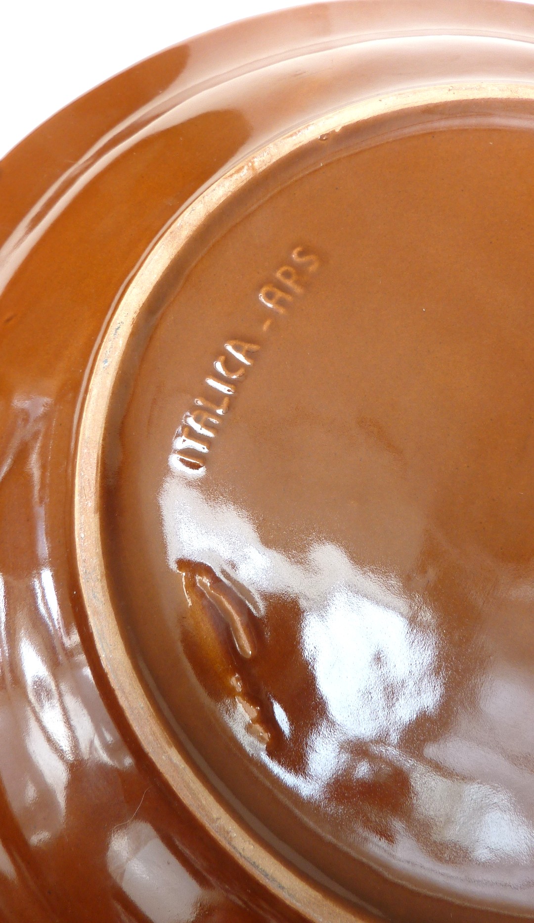 XL majolica visschaal ARS Italica