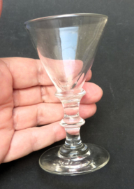 English gin glass George IV Regency