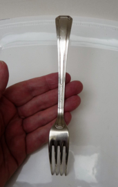Christofle America hotel ware silver plated dessert fork