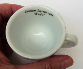 Ancap Edizione Espresso 2004 Rose Princesse de Monaco cup with saucer