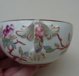 Sarreguemines Minton pattern 252 tea cup with saucer 19th century