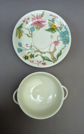 Villeroy Boch Chintz soup bowl with plate