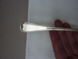 Wellner Augsburger Faden silver plated dessert spoon