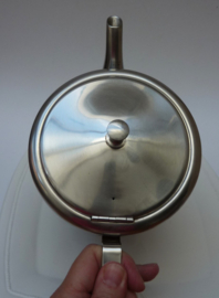 Gero Zilmeta Art Deco RVS theepot 1,5 liter