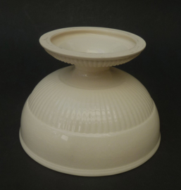 Leedsware classical creamware sauce bowl