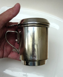 Wiskemann Hotelware silver plated drip coffee maker for one