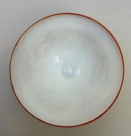 Japanese Meiji Hirado Mikawachi Gaiwan tea bowl with dish