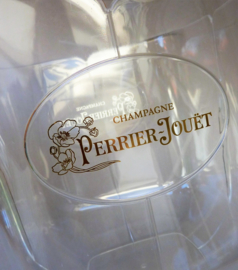 Perrier Jouet transparante kunststof champagnekoeler