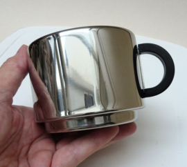 Een paar XXL Latte Macchiato RVS koffiemokken