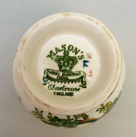 Mason's Chartreuse jampot met deksel