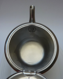 Gero Zilmeta Art Deco RVS theepot 1,5 liter