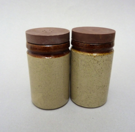 Moira stoneware salt and pepper shakers