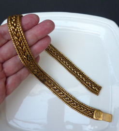Pierre Lorion Sylvia Karels Paris verguld collier