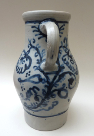 Westerwald salt glazed stoneware jug 19th century