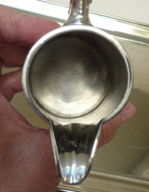 Gebr Hepp Art Deco verzilverde 1 persoons koffie set