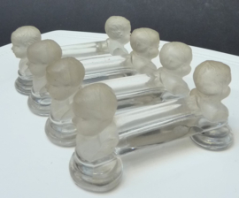 Baccarat kristallen messenleggers model 549 Houdon