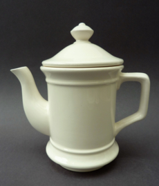 Vintage faience tisaniere teapot for one