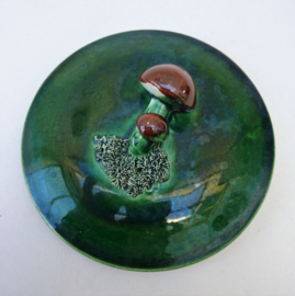 Tellurite handled mushroom tureen model 1139