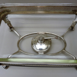 FB Rogers silver plated chafing dish buffet server