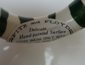 Fitz and Floyd Kerst Nutcracker servetringen keramiek