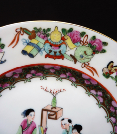 Chinees Rose Mandarin bord leraar met leerlingen ProC 1950