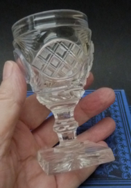 Irish or English square base rummer early 19th century