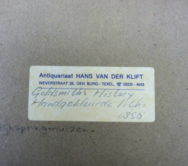 Antieke gravure Oliver Goldsmith A History of the Earth and Animated Nature Plaat VII Jerboa
