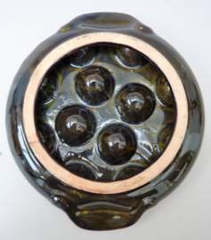 Franse faience escargots ovenschaal 12 gaats