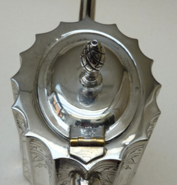 Engels verzilverd thee koffie servies