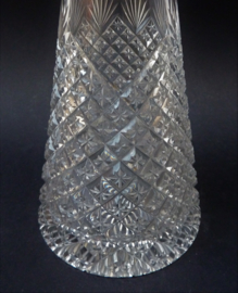 American Brilliant Period crystal decanter