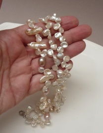 Keshi pearl necklace 3 strands