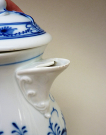 Carl Teichert Meissen Zwiebelmuster koffiepot